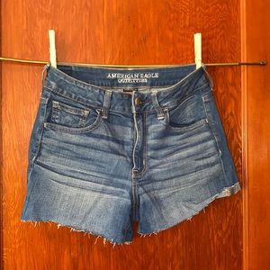 Cutoff Denim Shorts